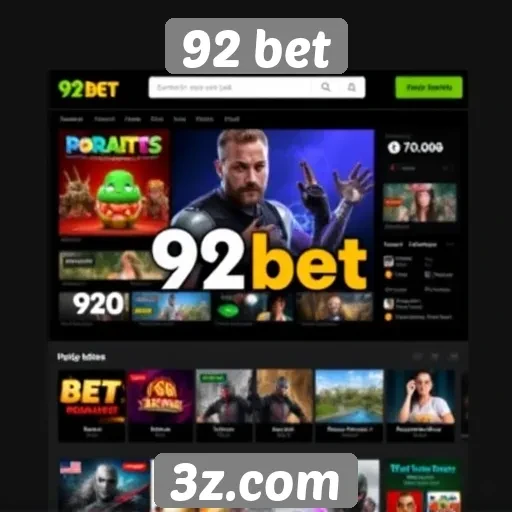 Navegação e usabilidade do site 92 bet analisadas